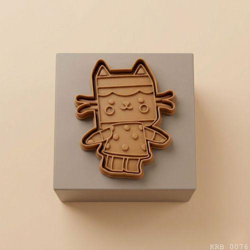 5Li Kedi Figürlü Hamur Şekillendirici Kurabiye Kalıbı Oyun Hamuru Kalıbı 6 5 cm