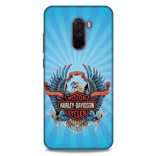 Xiaomi Pocophone F1 Uyumlu Kılıf Motorsiklet (1) Kılıfı Harley Davidson