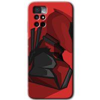 Redmi Note 11 4G Kılıf HD Desen Baskılı Arka Kapak - DeadPool + Kırılmaz Cam