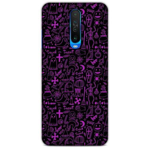 Xiaomi Redmi K30 Uyumlu Kılıf Mor Delisi (20) Koruyucu Kılıf Boo