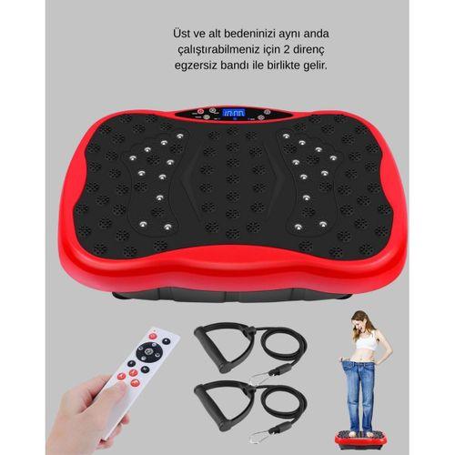 Vücut Sıkılaştırmaya Yardımcı Titreşimli Fitness Platformu