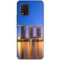 Xiaomi Mi 10 Lite Kılıf Dünya Mimarisi (46) Core Armor Kılıf Marina Bay Sands Singapur
