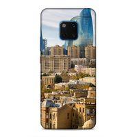 Huawei Mate 20 Pro Uyumlu Kılıf Azarbaijan (31) TPU Kılıf Bakü Kuleler