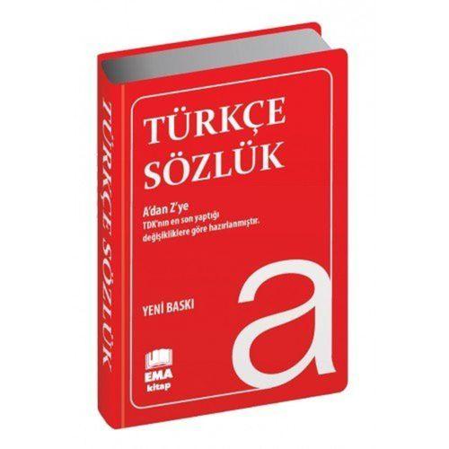 Türkçe Sözlük (Plastik Kapak) Ema Yayınları