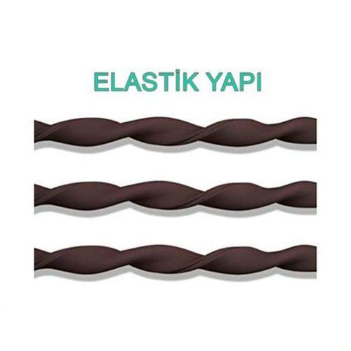 U Tipi Kauçuk Kenar Koruyucu Kahverengi 2 Metre Ve Çift Taraflı Bant