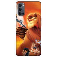 Lopard Oppo Reno 4 Uyumlu Kılıf IMDB Film (41) Tank Kılıf Aslan Kral