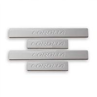 Toyota Uyumlu Corolla 2014-2019 Kapı Eşiği Paslanmaz Çelik