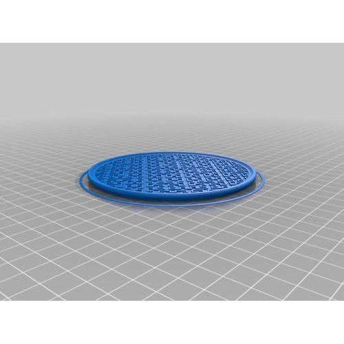 Doldurma Coaster (Hilbert Curve) (Hazırlanan STL) - 3720442
