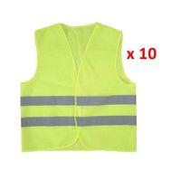 SEVGENT Yelek Reflektörlü Sarı 10 Lu Paket
