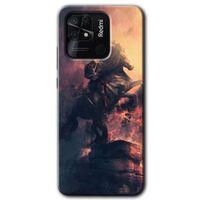 Potkal Hediye Fabrikası Xiaomi Redmi 10C Kılıf HD Desen Baskılı Arka Kapak - Atatürk Portre