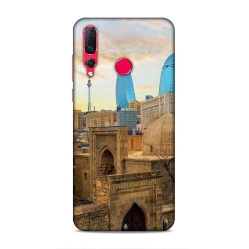 Huawei P Smart Z Uyumlu Kılıf Azarbaijan (11) Tam Koruma Ateş Kuleleri