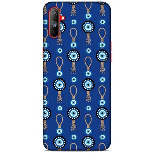 Nazarium (44) Desenli Silikon Kapak Oppo Realme C3 Kılıf