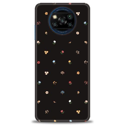 Xiaomi Poco X3 Pro Kılıf HD Baskılı Kılıf - Flower + Tam Ekran Koruyucu