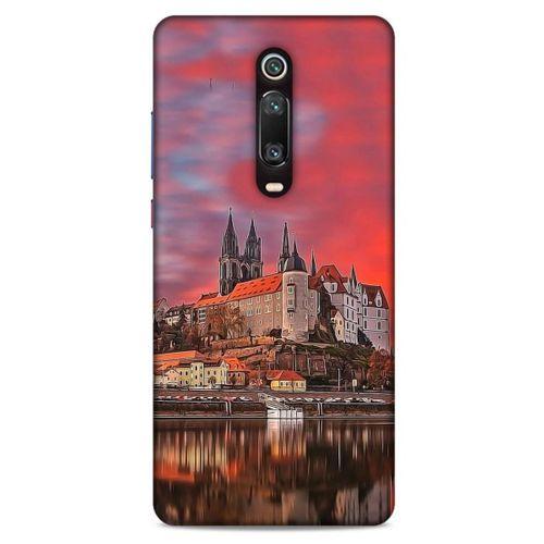 Xiaomi Redmi K20 Kılıf Almanya (30) Silicone Case Nehir Şato