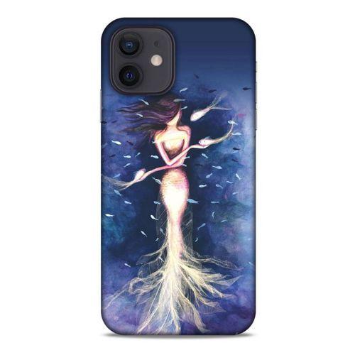 Y.Liva-2021 Özel Seri Deniz Kızı Apple iPhone 12 Kılıf Silikon Kapak
