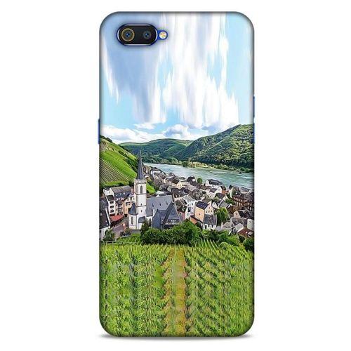 Oppo Realme C2 Kılıf Almanya (47) Crystal Flex Kılıf Hessen