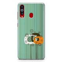 Samsung Galaxy A20s Kılıf Soyut Bahar Arka Kapak Koruma Desenli Full Koruyucu