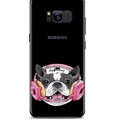 Zoologix (18) Samsung Galaxy S7 Edge Şeffaf Kılıf Silikon Desenli