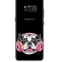 Zoologix (18) Samsung Galaxy S7 Edge Şeffaf Kılıf Silikon Desenli