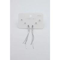 Çoklu Set Küpe - Gümüş