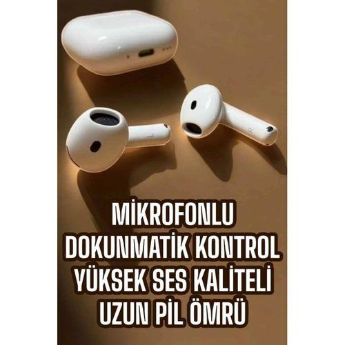 4.nesil Kaliteli Tws Android Ve İos Uyumlu Mikrofonlu Kulaklık