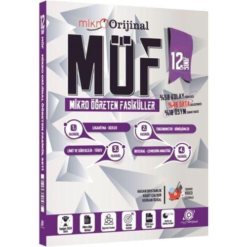 12. Sınıf Matematik MÖF Mikro Öğreten Fasiküller Orijinal Mikro