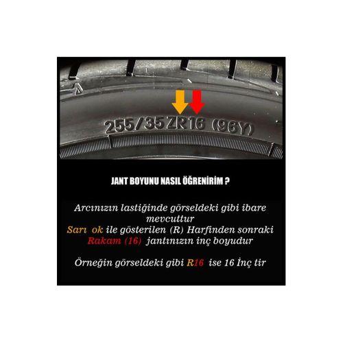 Kırılmaz Ford 14 Inç Jant Kapağı Takım 4 Adet