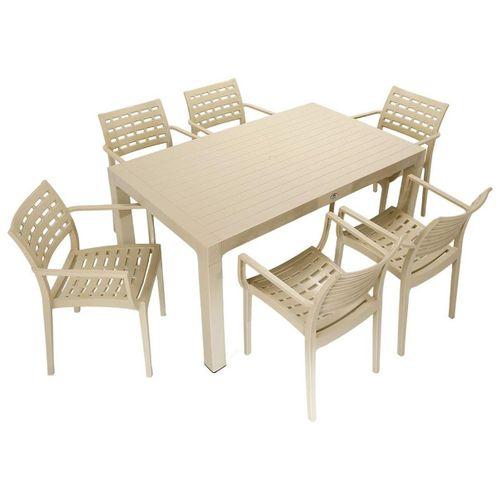 Mandella Wood 90x150 Cafe Koltuk Masa Takımı ÇÖLBEJİ