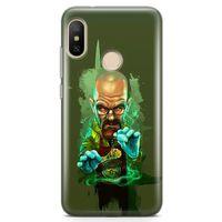 Xiaomi Mi A2 Lite Kılıf Breaking Bad Arka Kapak Koruma Desenli Full Koruyucu