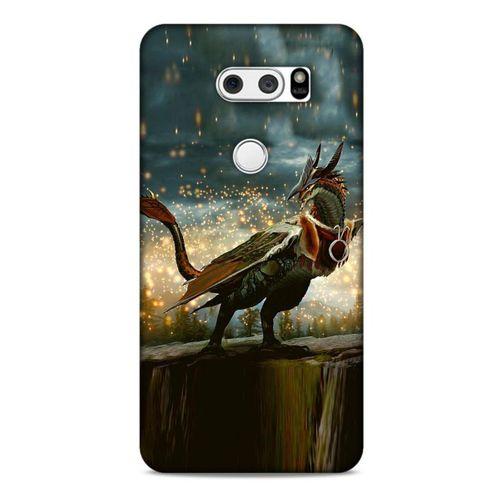 LG K40S Kılıf Dragons (38) Neo Hybrid Kılıf Ejderha Resmi