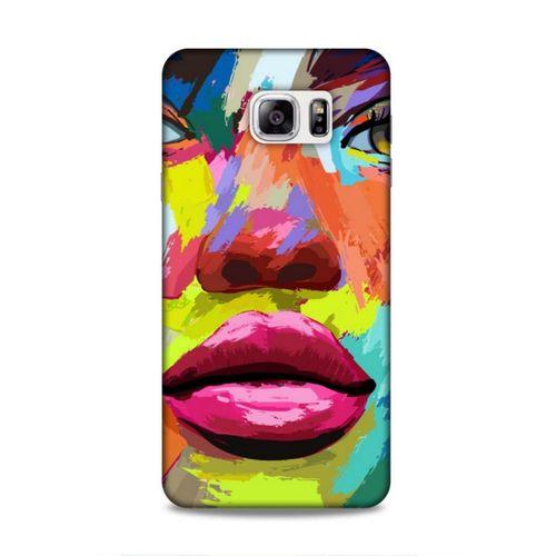 Samsung Galaxy Note 5 Uyumlu Kılıf Face'X 27 Tasarımlı Kılıf Colorful