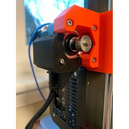 Prusa MK3 MK3S X Motor Cable Protection Print In Place 3D Baskı (Bu ürün Sadece Plastik parçadır - Almadan Önce Soru Sorabilirsiniz)