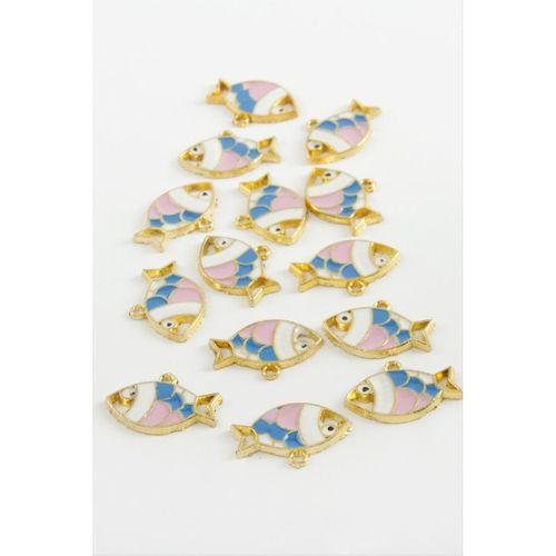 Balık Tek Kulp Mineli Bileklik ve Kolye Ucu Aparatı 1 Adet