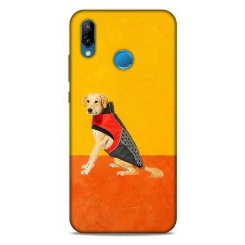 Huawei P20 Lite Kılıf Köpek Kıyafetleri (46) Core Armor Kılıf Golden Retriever Mont