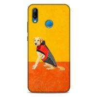 Huawei P20 Lite Kılıf Köpek Kıyafetleri (46) Core Armor Kılıf Golden Retriever Mont