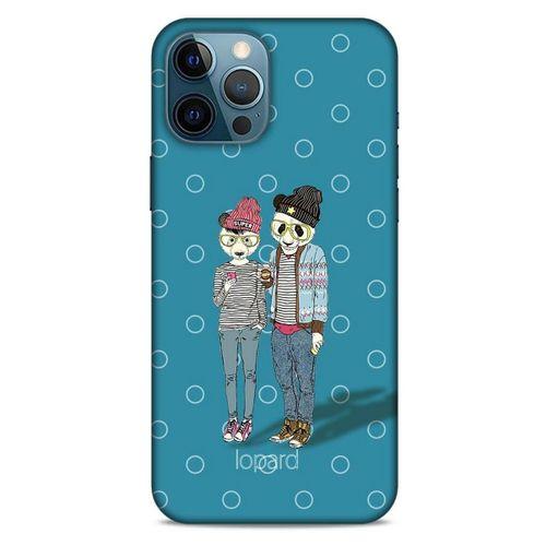 Apple iPhone 12 Pro Max Kılıf FunnyMaX (16) Kalın Kılıf Mavi