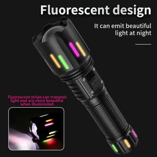 Ps-9954 30w Zoomlu Led Powerbank Özellikli Şarjlı Profesyonel El Feneri