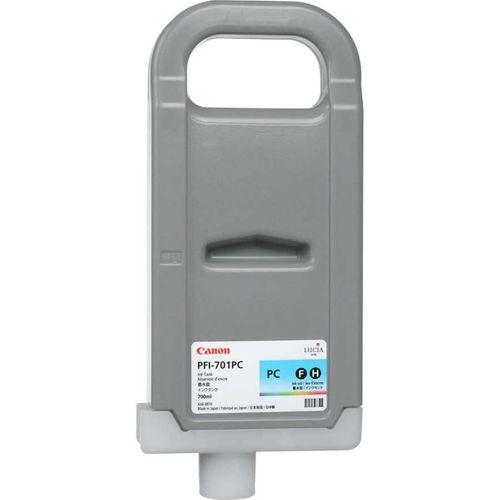 Feyza Bilişim® Canon PFI-701 PC (Photo Cyan) Fotoğraf Mavi Orijinal Mürekkep Kartuş 700 ml. (0904B005)