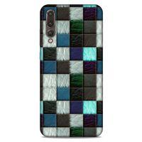 Huawei P20 Pro Kılıf Patchwork (46) Core Armor Kılıf Gri Cam Göbeği