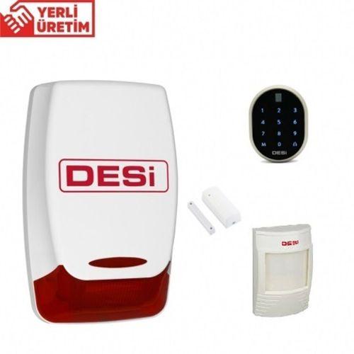 Desi Midline Alarm Tuş Takımlı + 1 Adet Hareket Sensörü