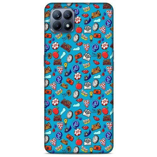 Retro (21) Desen Koruyucu Kapak Renkli Huawei P40 Lite Kılıf