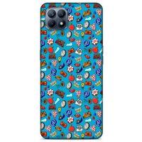Retro (21) Desen Koruyucu Kapak Renkli Huawei P40 Lite Kılıf