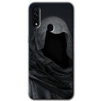 Oppo A31 Kılıf HD Baskılı Desen + Hayalet Cam Yandan Görünmez