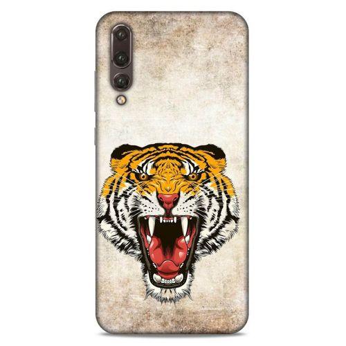 Lopard Huawei P20 Pro Uyumlu Kılıf Tattoo's (4) Koruma Kılıfı Kaplan Dövmesi