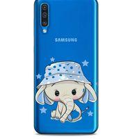 Zoologix (46) Samsung Galaxy A50 Şeffaf Kılıf Silikon Desenli