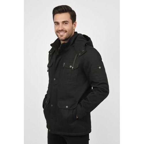 Erkek Spor Kanvas Kapüşonlu Parka 85121 BGL-ST04884