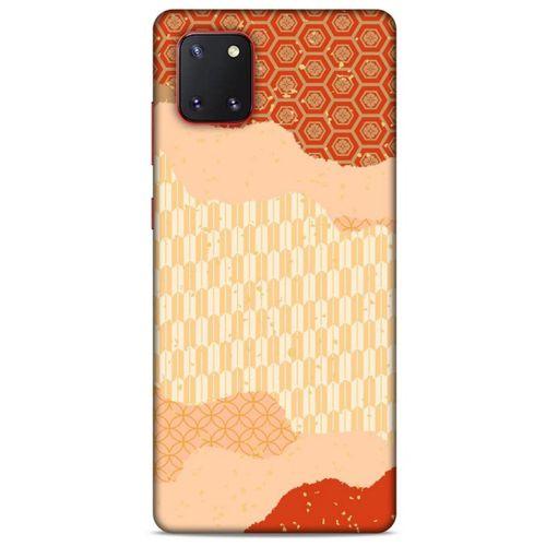 Samsung Galaxy Note 10 Lite Kılıf Japonya (35) Fit Design Kılıf Bej