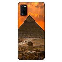 Samsung Galaxy A41 Kılıf Dünya Mimarisi (25) Antişok Kapak Giza Piramitler Mısır