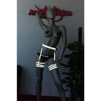 Karanlıkta Işıkla Parlayan Özel Bacak Harness Beyaz Reflektörlü