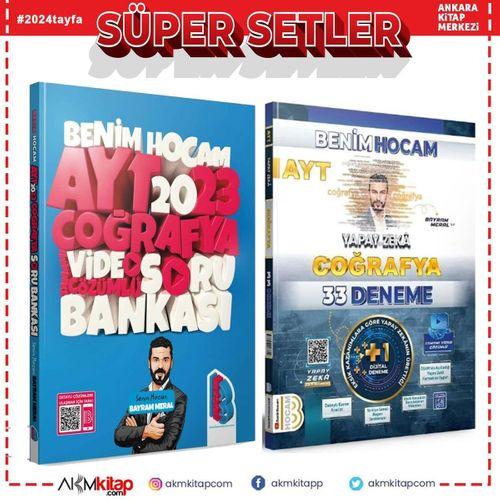 Benim Hocam AYT 2023 Coğrafya Soru ve Yapay Zeka Deneme Seti 2 Kitap